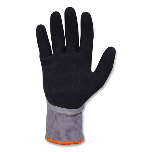 Ergodyne ProFlex 7501 Coated Waterproof Winter Gloves, Gray, 2X-Large, Pair