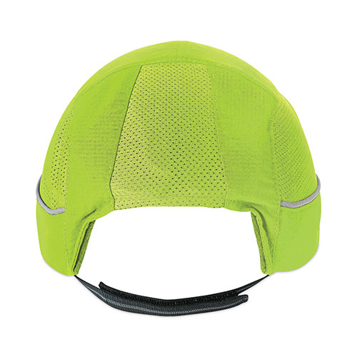 Ergodyne Skullerz 8950 Bump Cap Hat, Short Brim, Lime