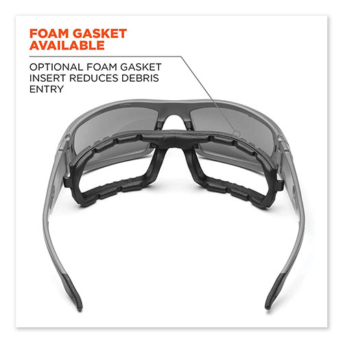 Ergodyne Skullerz Odin Safety Glasses, Kryptek Typhon Nylon Impact Frame, Copper Polycarbonate Lens