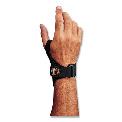 Ergodyne ProFlex 4020 Lightweight Wrist Support, 2X-Large, Fits Left Hand, Black
