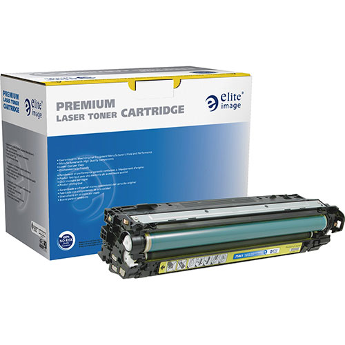 Elite Image Remanufactured Toner Cartridge, Alternative for HP 307A (CE742A), Laser, 7300 Pages, Yellow, 1 Each