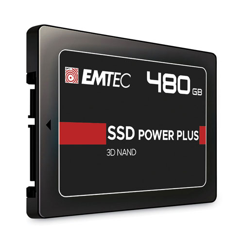 Emtec® X150 Power Plus Internal Solid State Drive, 480 GB, SATA III