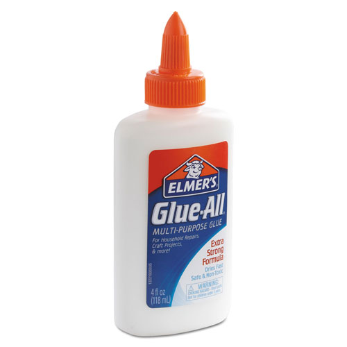 Elmer's Glue-All White Glue, 4 oz, Dries Clear