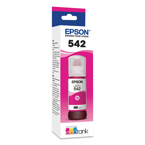 Epson T542320S (T542) EcoTank Ultra High-Capacity Ink Bottles, Magenta