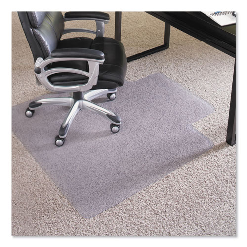E.S. Robbins Performance Series AnchorBar Chair Mat for Carpet up to 1", 45 x 53, Clear