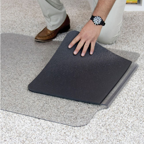 E.S. Robbins Sit or Stand Mat with Lip - Pile Carpet - 53
