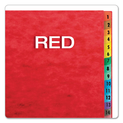 Pendaflex Expanding Desk File, 1-31, Letter, Acrylic-Coated Pressboard, Red