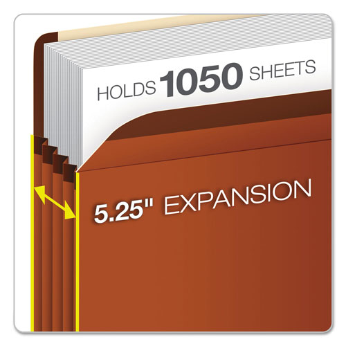 Pendaflex Premium Reinforced Expanding File Pockets, 5.25