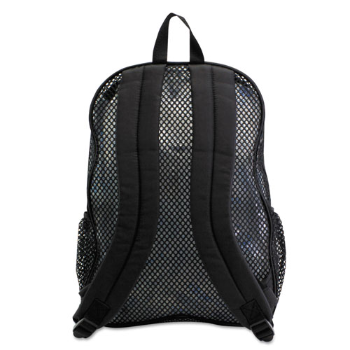 Eastsport Mesh Backpack, 12 x 5 1/2 x 17 1/2, Black