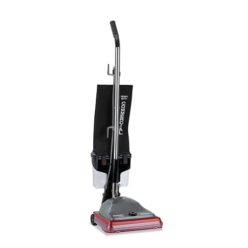 Electrolux TRADITION Upright Vacuum with Dust Cup, 5 amp, 14 lb, Gray/Red
