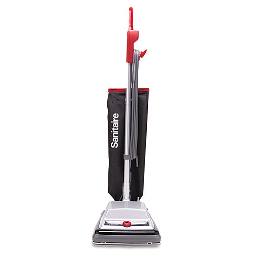Electrolux TRADITION QuietClean Upright Vacuum, 18 lb, Gray/Red/Black