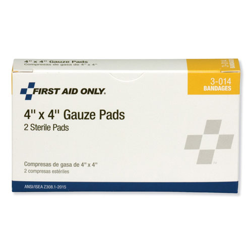 First Aid Only Gauze Pads, 4