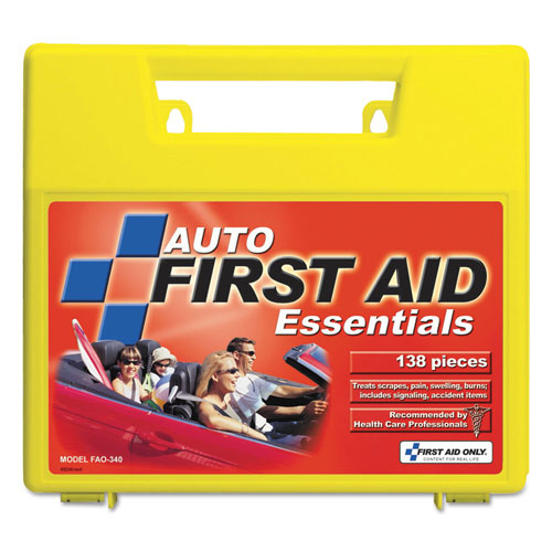 First Aid Only Essentials First Aid Kit for 5 People, 138 Pieces/Kit