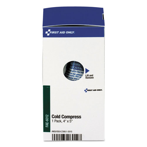 First Aid Only SmartCompliance Instant Cold Compress, 5