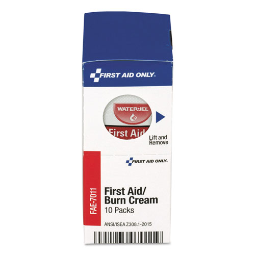 First Aid Only SmartCompliance Burn Cream, 10/Box