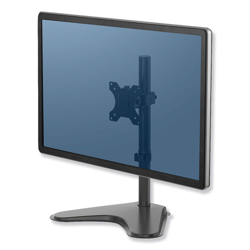 Fellowes Professional Series Single Freestanding Monitor Arm, up to 32"/17 lbs