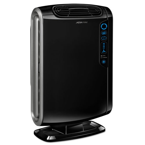 Fellowes HEPA and Carbon Filtration Air Purifiers, 200-400 sq ft Room Capacity, Black