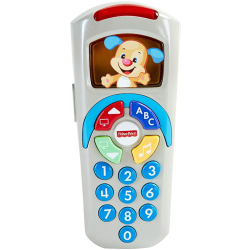 Fisher-Price Puppy's Remote - Skill Learning: Alphabet, Songs, Interactive Learning, Number, Alphabet, Color, Fine Motor, Opposite