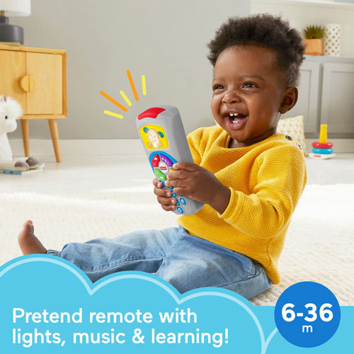 Fisher-Price Puppy's Remote - Skill Learning: Alphabet, Songs, Interactive Learning, Number, Alphabet, Color, Fine Motor, Opposite