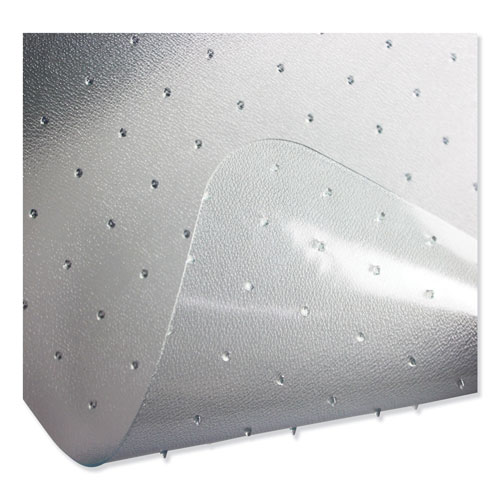 Floortex Cleartex Ultimat Polycarbonate Chair Mat for Low/Medium Pile Carpet, 48 x 53, Clear