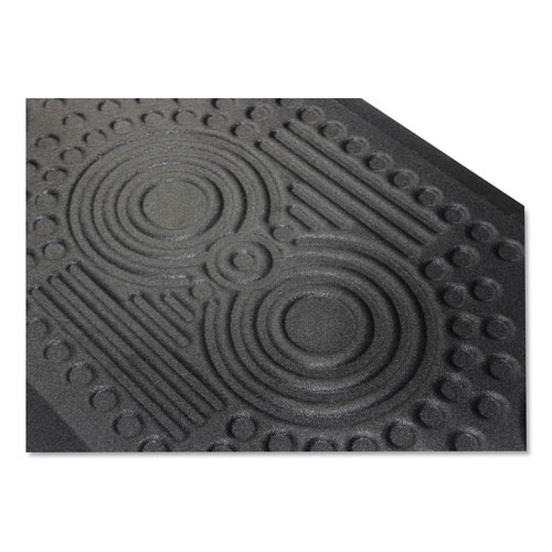 Floortex AFS-TEX 3000X Anti-Fatigue Mat, Rectangular, 20 x 39, Black
