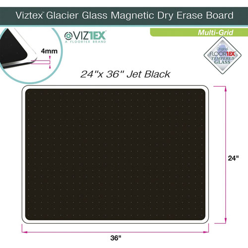 Floortex Board, Glass, Viztex, 36