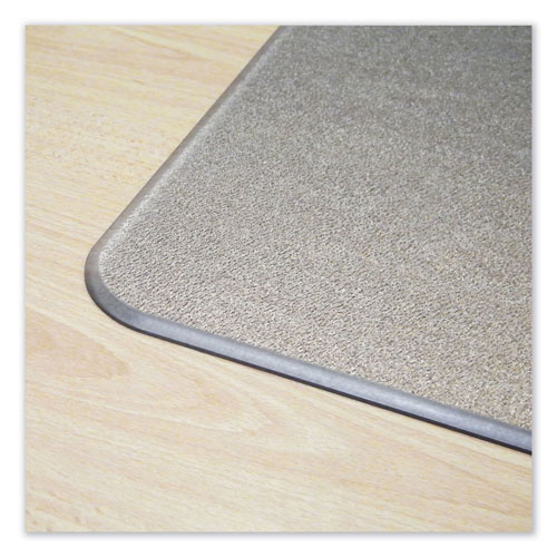 Floortex Cleartex MegaMat Heavy-Duty Polycarbonate Mat for Hard Floor/All Carpet, 46 x 60, Clear