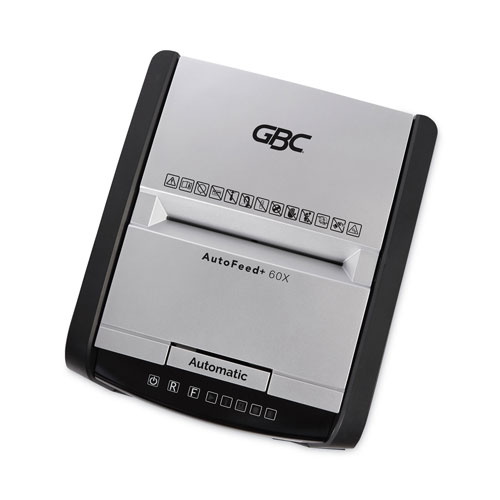 GBC® AutoFeed+ 60X Super Cross-Cut Home Shredder, 60 Auto/6 Manual Sheet Capacity