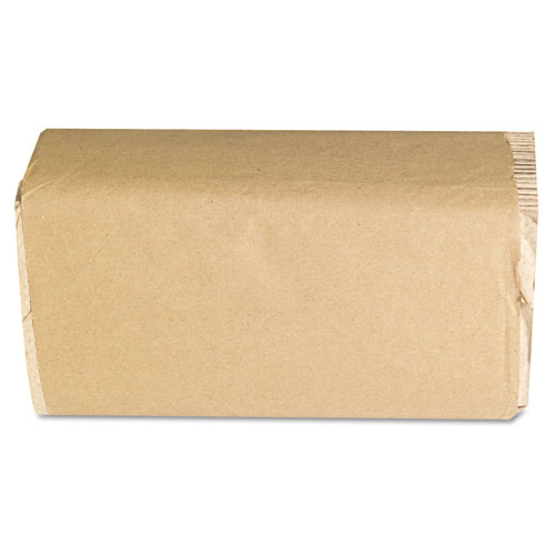 GEN Singlefold Paper Towels, 9 x 9 9/20, Natural, 250/Pack, 16 Packs/Carton