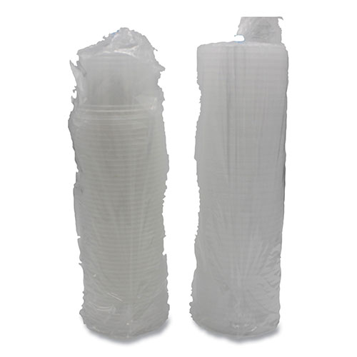 GEN Plastic Deli Containers, 16 oz, Clear, Plastic, 240/Carton