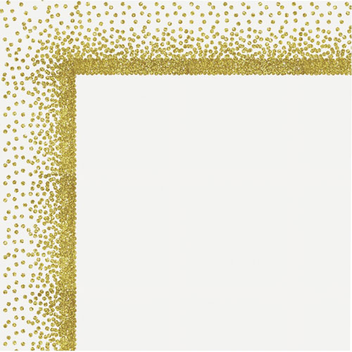 Geographics Confetti Gold Design Poster Board, Fun and Learning, Project, Sign, Display, Art, 28