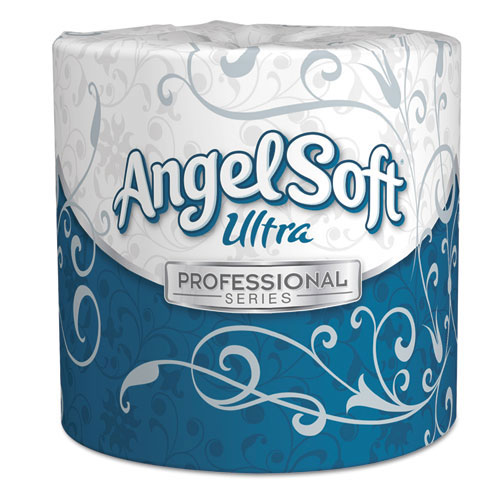 Angel Soft Angel Soft ps Ultra 2-Ply Premium Bathroom Tissue, White, 400 Sheets Roll, 60/Ct