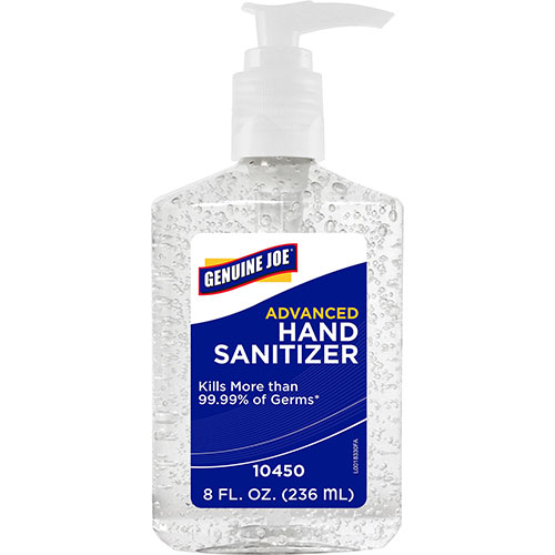 Genuine Joe Instant Hand Sanitizer, 8.5 Ounce