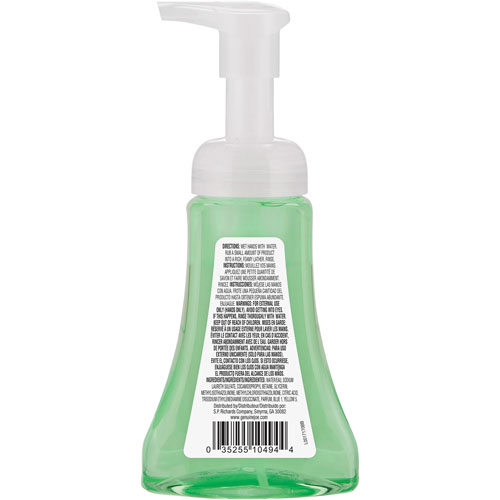 Genuine Joe Fresh Floral Foaming Hand Soap, Fresh Floral Scent, 7.5 fl oz (221.8 mL), Hand, Green