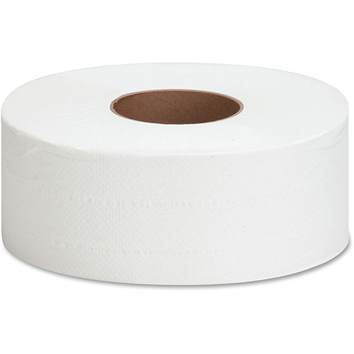 Genuine Joe Bath Tissue Roll, 2-Ply, 1000', 12/CT, White
