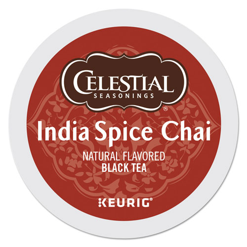 Celestial Seasonings® India Spice Chai Tea K-Cups, 24/Box