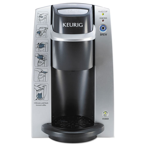 Keurig® K130 Commercial Brewer, 7 x 10, Silver/Black