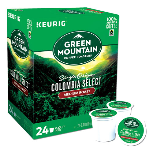 Green Mountain Colombian Fair Trade Select Coffee K-Cups, 24/Box