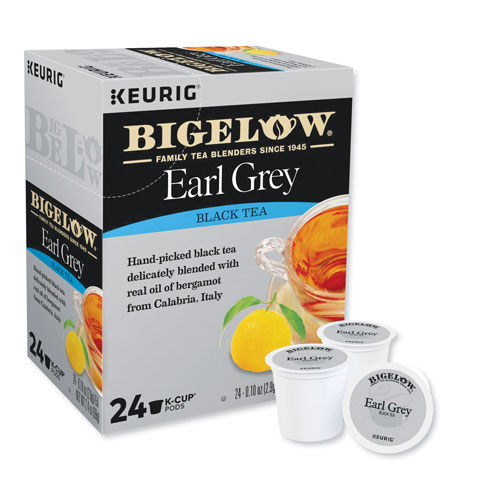 Bigelow Tea Company Earl Grey Tea K-Cup Pack, 24/Box