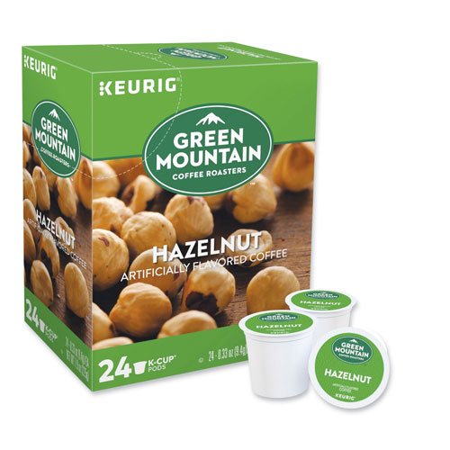 Green Mountain Hazelnut Coffee K-Cups, 96/Carton
