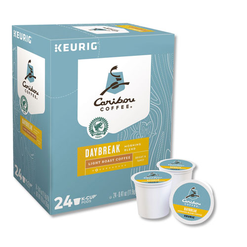 Caribou Coffee® Daybreak Morning Blend Coffee K-Cups, 24/Box
