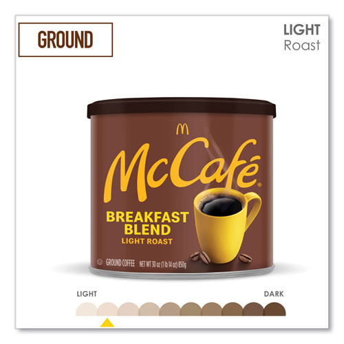 Nestle Ground Coffee, Breakfast Blend, 30 oz Can