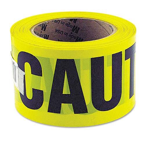 Great Neck Tools Caution Safety Tape, Non-Adhesive, 3" x 1000 ft