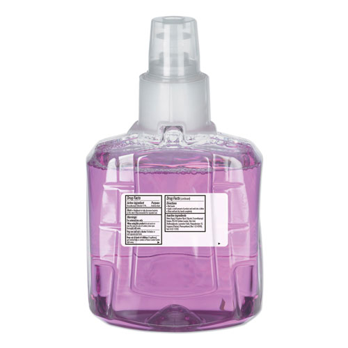Gojo Antibacterial Plum Foam Hand Wash, 1200mL, Plum Scent, Clear Purple