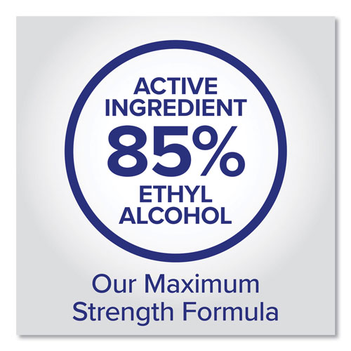 Purell Prime Defense Advanced 85% Alcohol Gel Hand Sanitizer, 12 oz Pump Bottle, Clean Scent