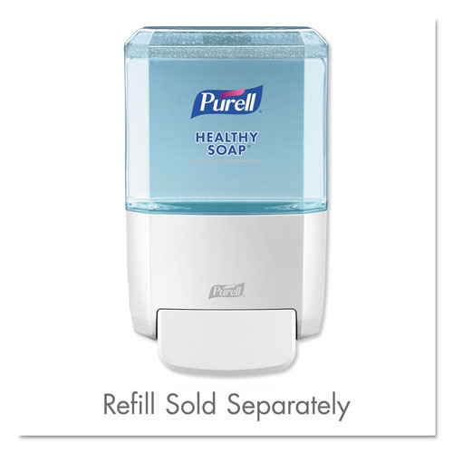 Purell ES4 Soap Push-Style Dispenser, 1200 mL, 4.88" x 8.8" x 11.38", White