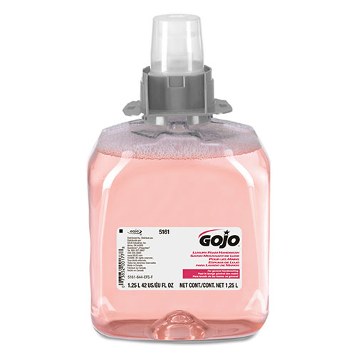Gojo FMX-12 Luxury Foam Hand Wash, Cranberry, FMX-12 Dispenser, 1250mL Pump