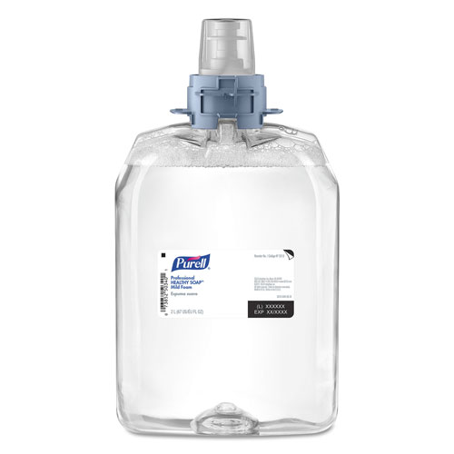 Purell Professional HEALTHY SOAP Mild Foam, Fragrance-Free, 2000 mL, 2/CT