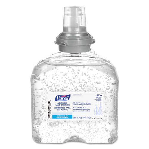 Purell Advanced TFX Gel Instant Hand Sanitizer Refill, 1200 mL