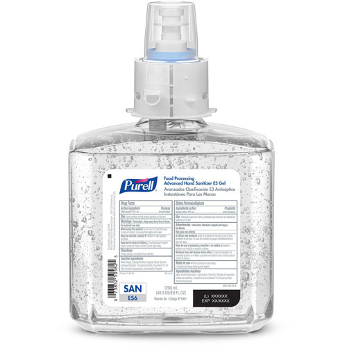 Purell Hand Sanitizer Gel Refill, 40.6 fl oz (1200 mL), 2/Carton